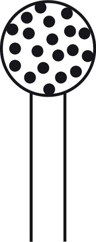 Fraise diamantée extra rugueuse ELAN 4 pour pièce à main 1 anneau - Ø 6,0 mm