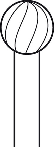 Fraise rosen carbure de tungstène ELAN 4 pour pièce à main 2 anneaux - Ø 6,0 mm