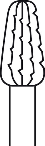 Fraise conique ELAN 4 pour pièce à main 2 anneaux - Ø 5,0 mm