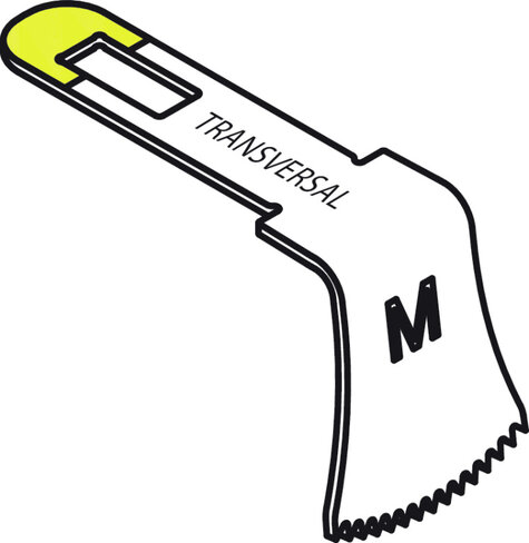 Lame de scie taille M pour scie transversale ELAN 4 - 10 / 10 / 0,7 mm