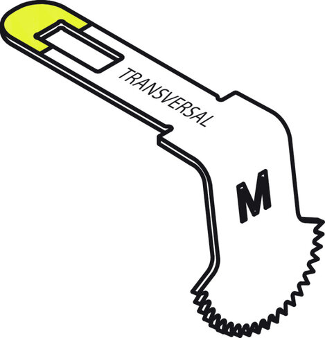 Lame de scie taille M pour scie transversale ELAN 4 - 12 / 11 / 0,7 mm