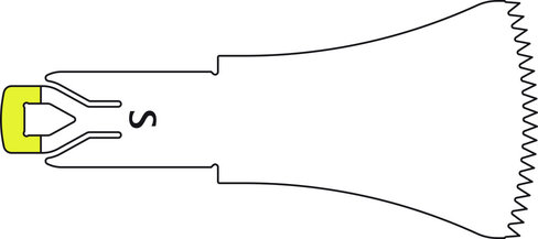 Lame de scie pour micro scie sagittale ELAN 4 - 20 / 15 / 0,3 mm - lot de 5
