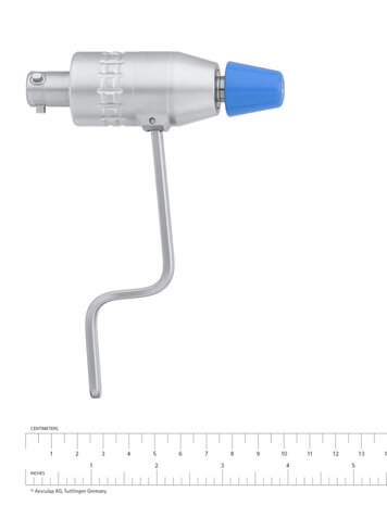 Mandrin vissage vis pédiculaire encliquetage petit AO pour Drill ELAN 4