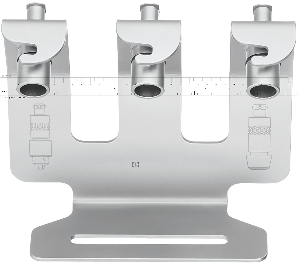 Fixation de panier ECCOS pour 3 mandrins Drill ELAN 4