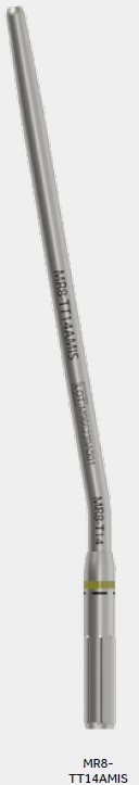 Tube télescopique - l. 14 cm - angulé