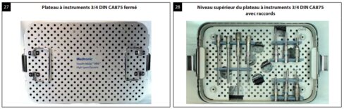 Plateau à instruments MR8 3/4 DIN Navigation