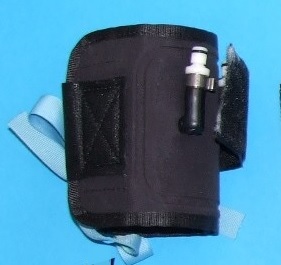 Garrot réutilisable bleu clair - bras - mollet - pour ATS4000 - 30 x 9cm