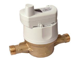 Compteur d'eau vitesse Flodis - radio Everblu - DN15 - l.170 mm - R160 - corps laiton cadran verre - lot de 5