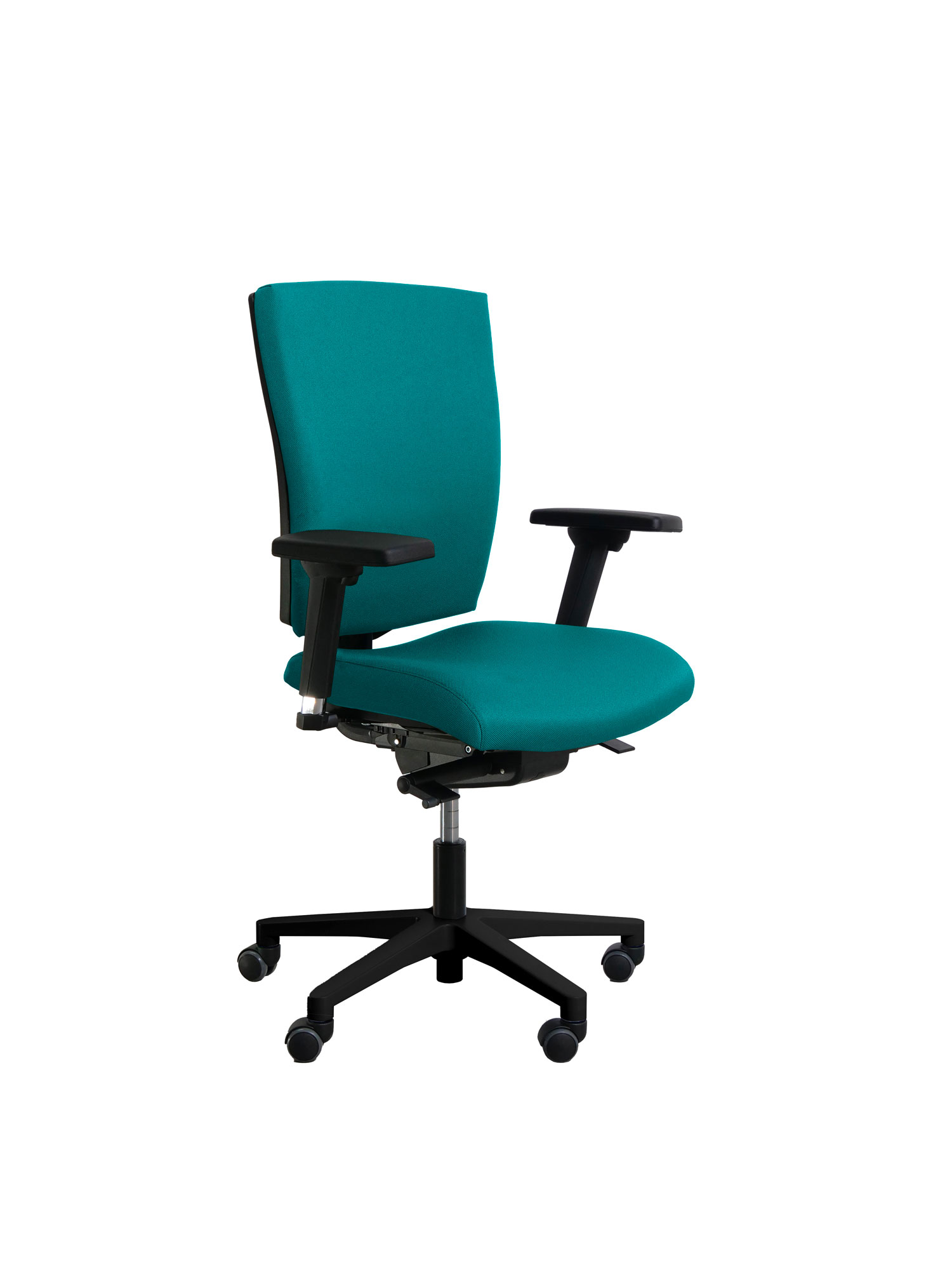 Fauteuil de bureau Reva Plus - tissu - piètement noir