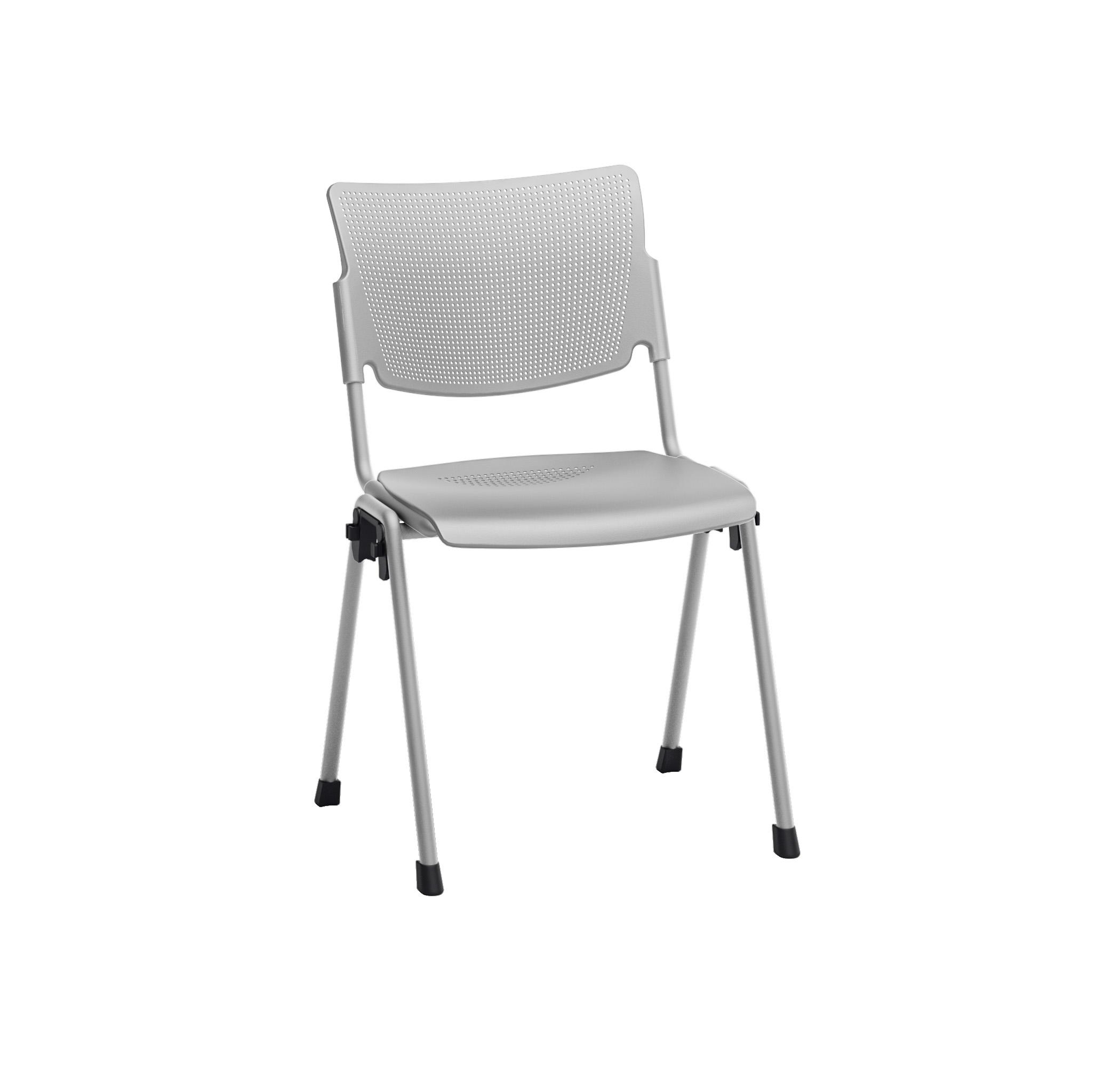 Chaise 4 pieds Campus - métal - piétement époxy - accrochable