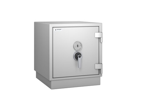 Armoire ignifugée - 61 l - pour support informatique - serrure à clé