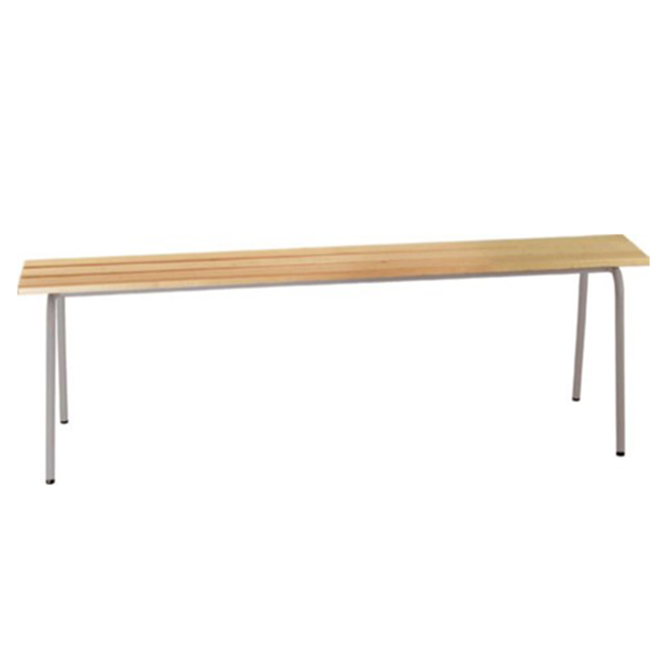 Banc central lames bois - l. 120 cm
