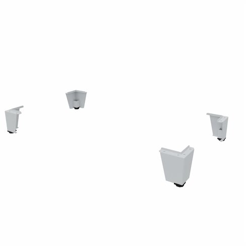 Piétement complet en acier pour vestiaire pour centre de secours et Police