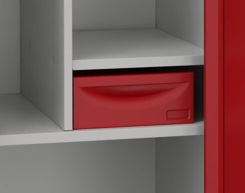 Boîte de rangement amovible à poser sur étagère