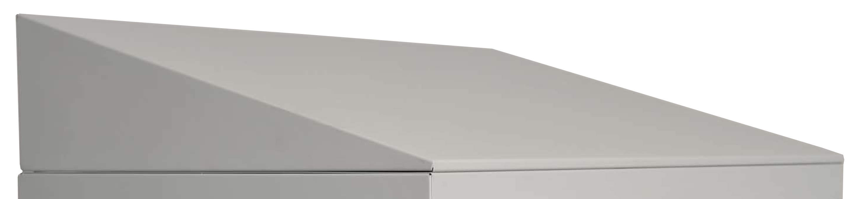 Coiffe de propreté pour vestiaire de bureau 1 colonne - l. 30 cm