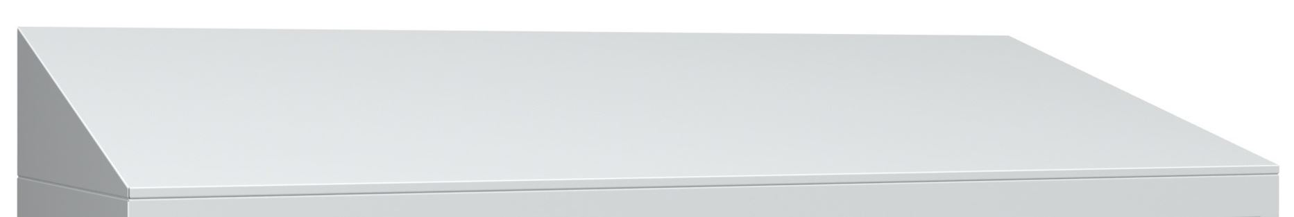 Coiffe de propreté pour vestiaire de bureau 3 colonnes - l. 90 cm