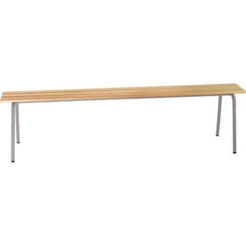 Banc central l. 160 cm - lames bois