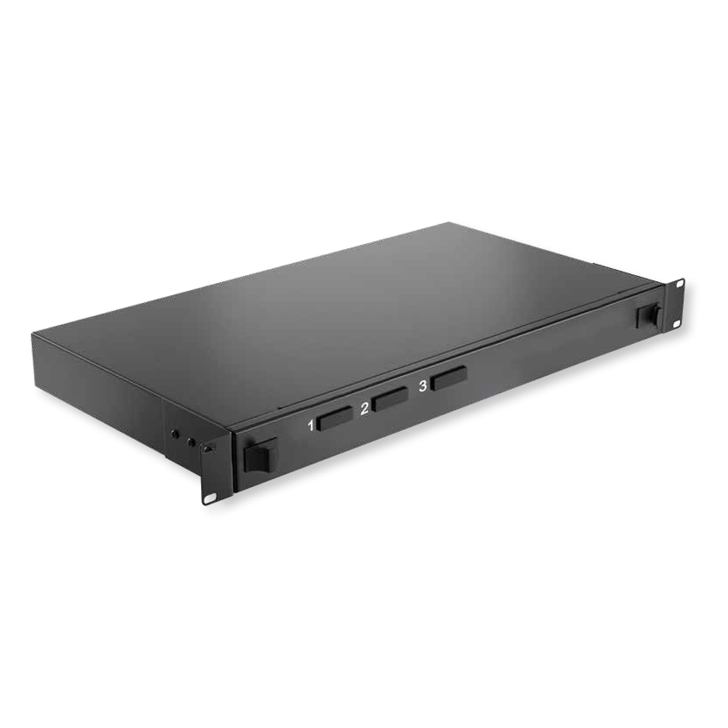 Tiroir optique U1 3 emplacements MPO/MTP - MCL - pour cassette LC/SC - OM3/OM4/OM5/OS2