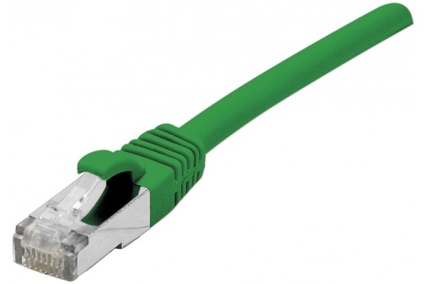Cordon droit RJ45 cat 7 - DEXLAN - S/FTP - LSOH SNG - vert - 2 m