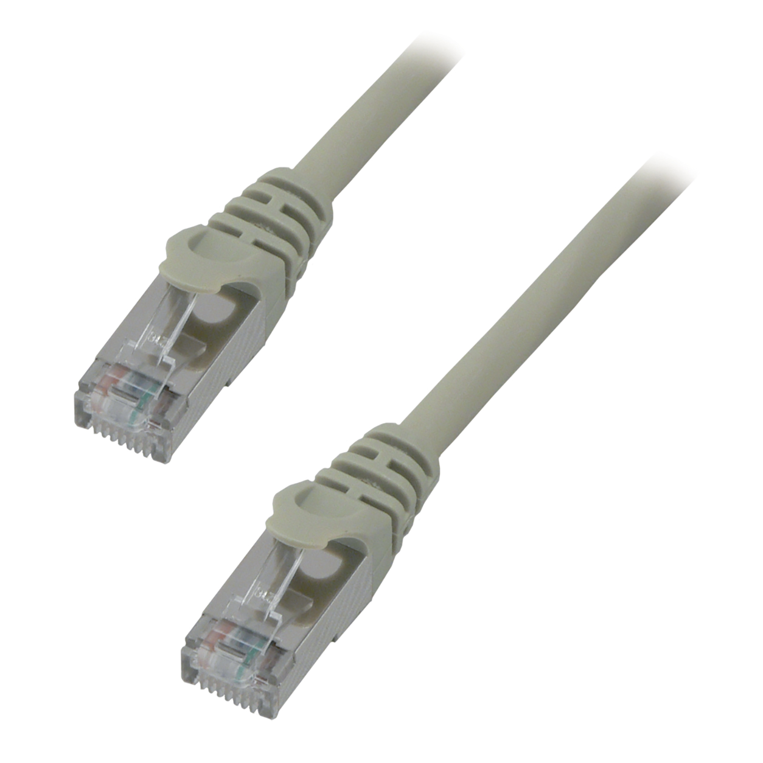 Cordon droit RJ45 cat 6 - MCL - U/UTP - LSZH - gris - 3 m