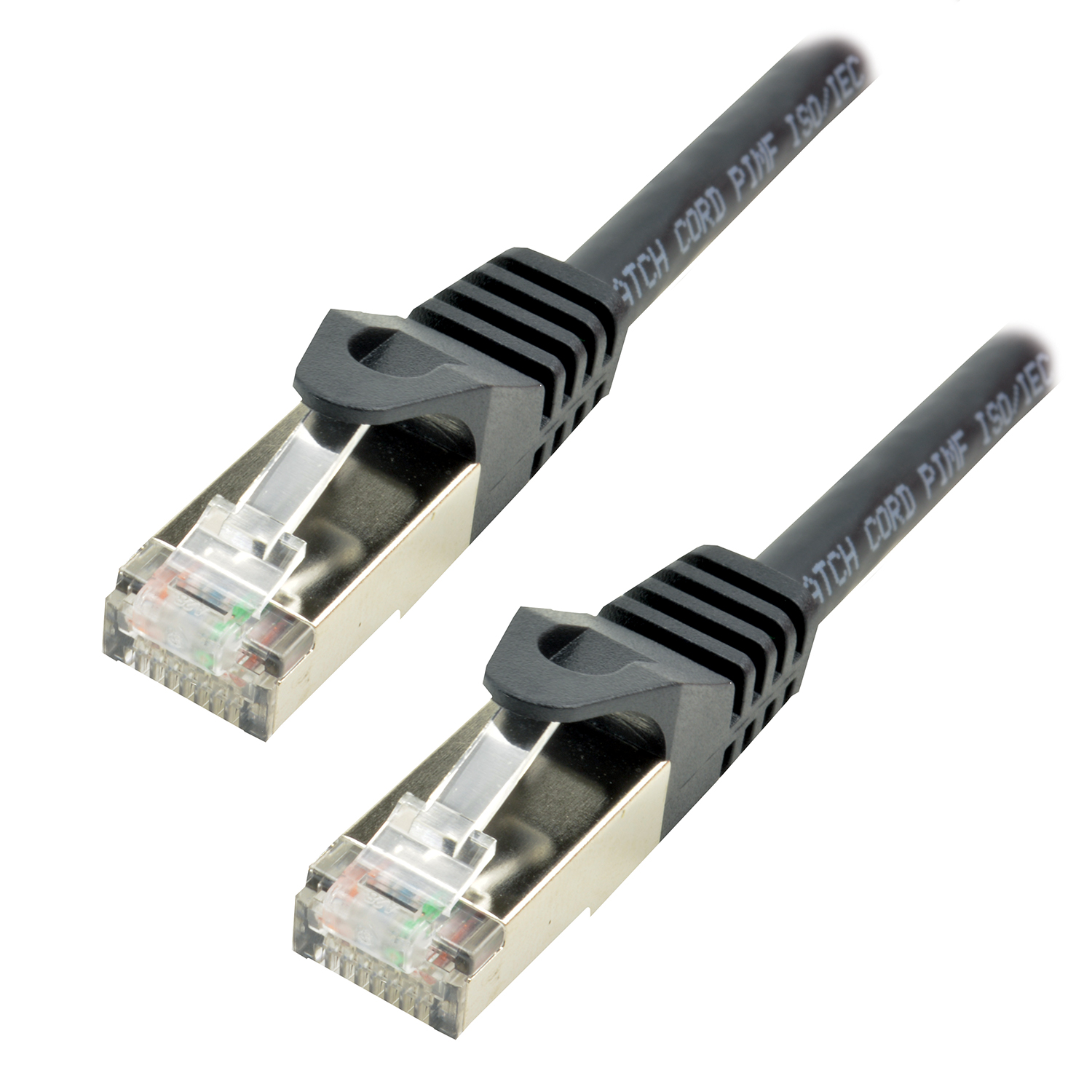 Cordon droit RJ45 cat 6a - MCL - U/UTP - LSZH - noir - 5 m