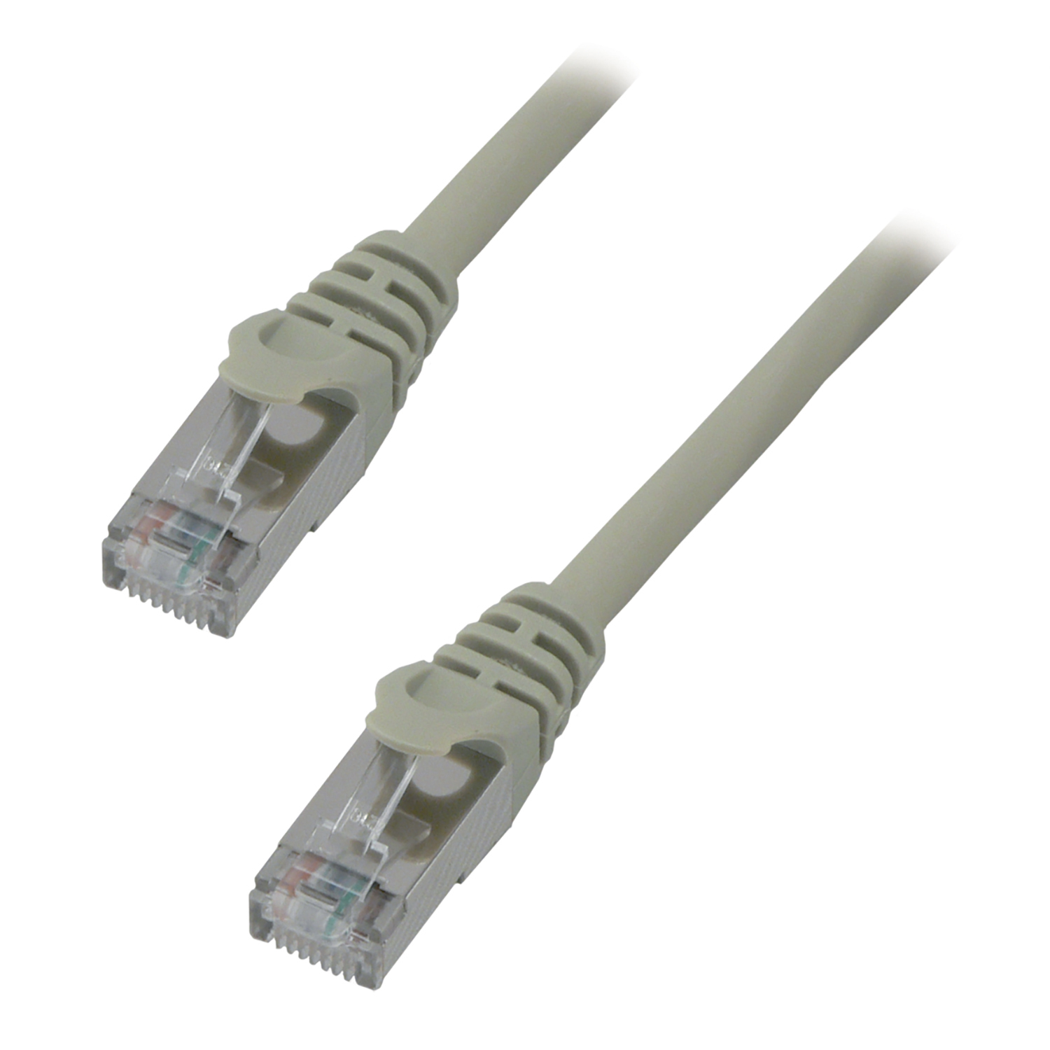 Cordon droit RJ45 cat 8.1 - MCL - S/FTP - LSZH - gris - 3 m