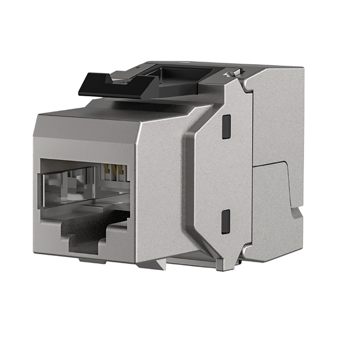 Connecteur cat 6a - STP - sans outil - MCL - Noir