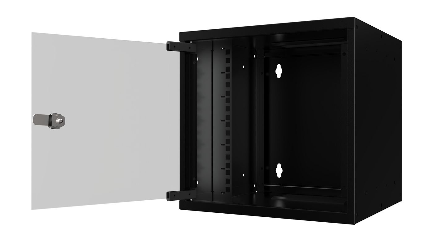 Coffret réseau mural fixe 10'' - 6U - EET - pr.250 mm - livré monté