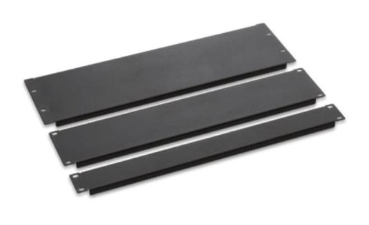 Obturateur plein 1U - EXERTIS - noir