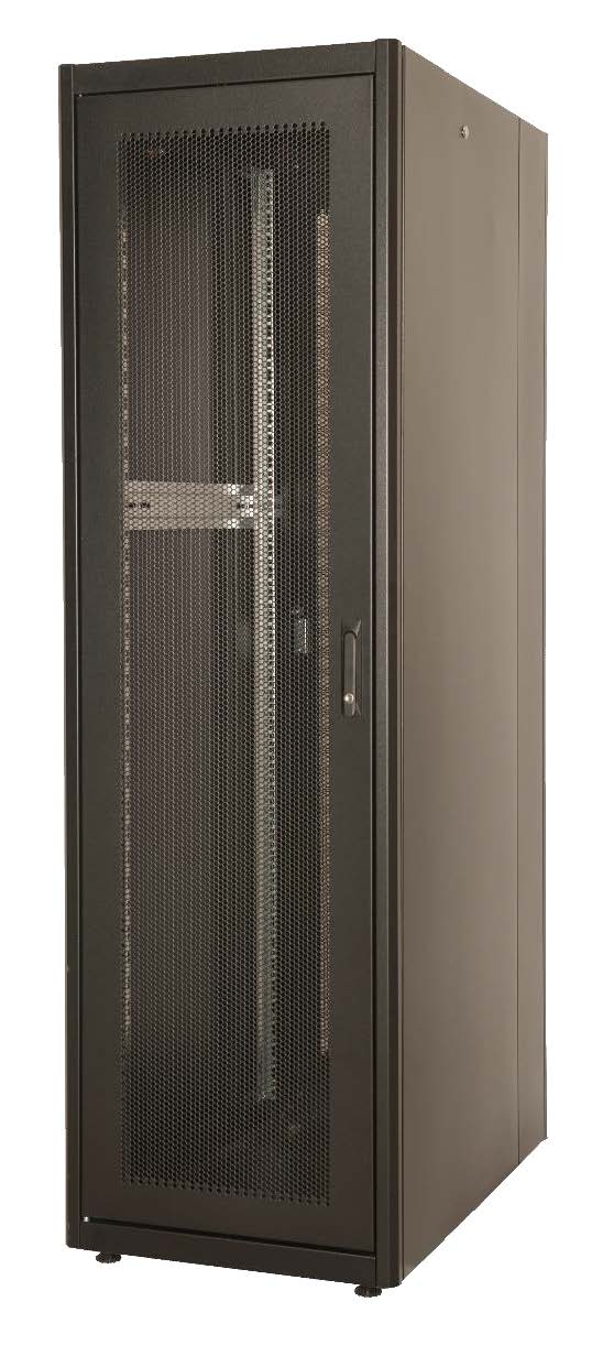 Baie réseau équipée 19'' - 26U - EXERTIS - 600 x 600 mm - livrée en kit