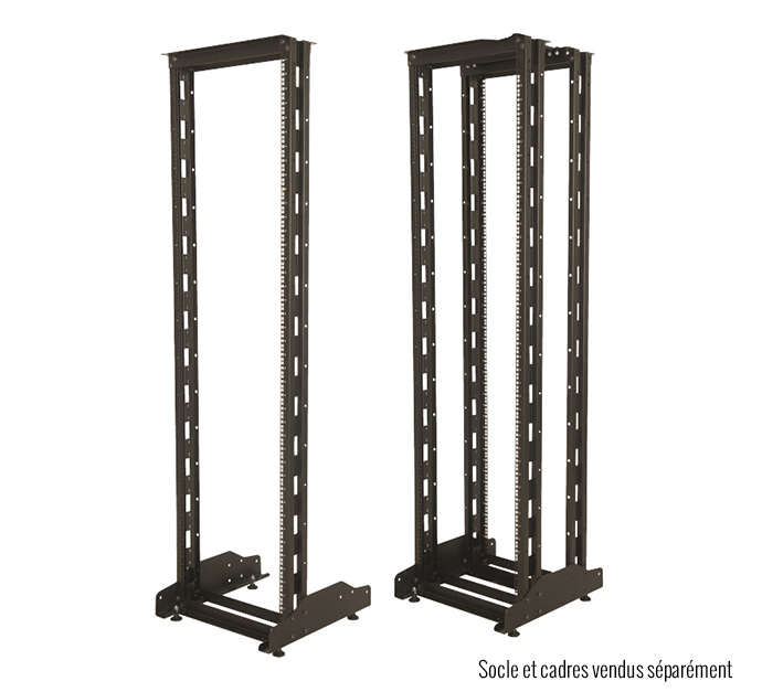 Batirack ECO 42U double cadre - EXERTIS - 530 x 570 mm - livré en kit