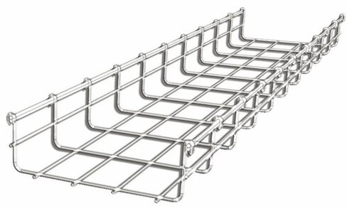 Chemin/câbles - fils acier - 42U 400/50 mm - EXERTIS - pour baie l.800 mm