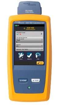 FLUKE Certificateur réseau DSX-602 - canal - EXERTIS - Testeur de qualification