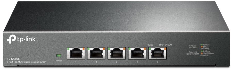 Commutateur de bureau non administrable - TP Link - 5 ports 10Gbps