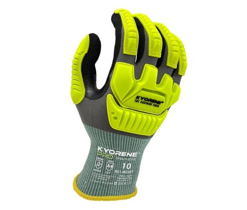 Gants K01 - 403RT - jauge 18 - Kyorene - gris - lot de 12 - taille au choix