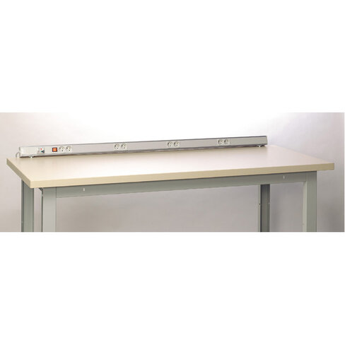 Rampe électrique 4 prises pour établi de 150 ou 200 cm