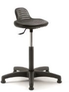Siège assis debout avec assise polyuréthane - réglable en hauteur