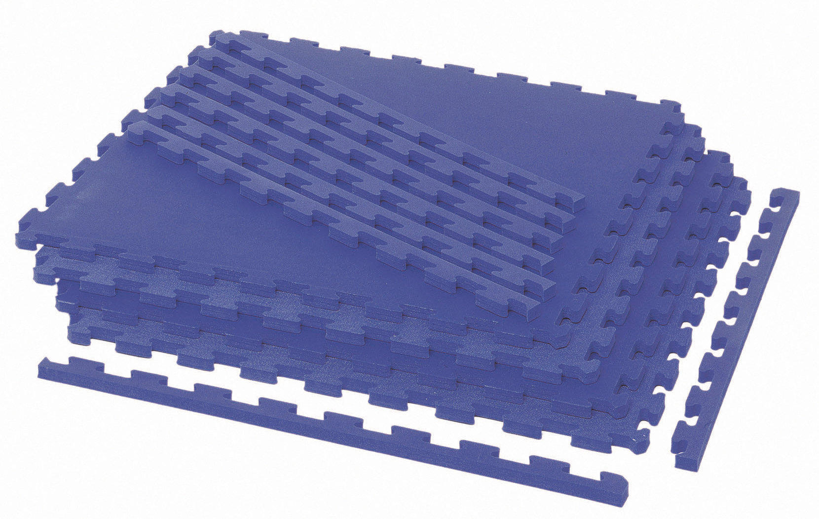 Sol de protection modulable - 16 dalles + 16 bordures