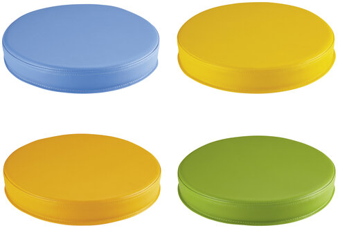 Galette multicolore - lot de 8