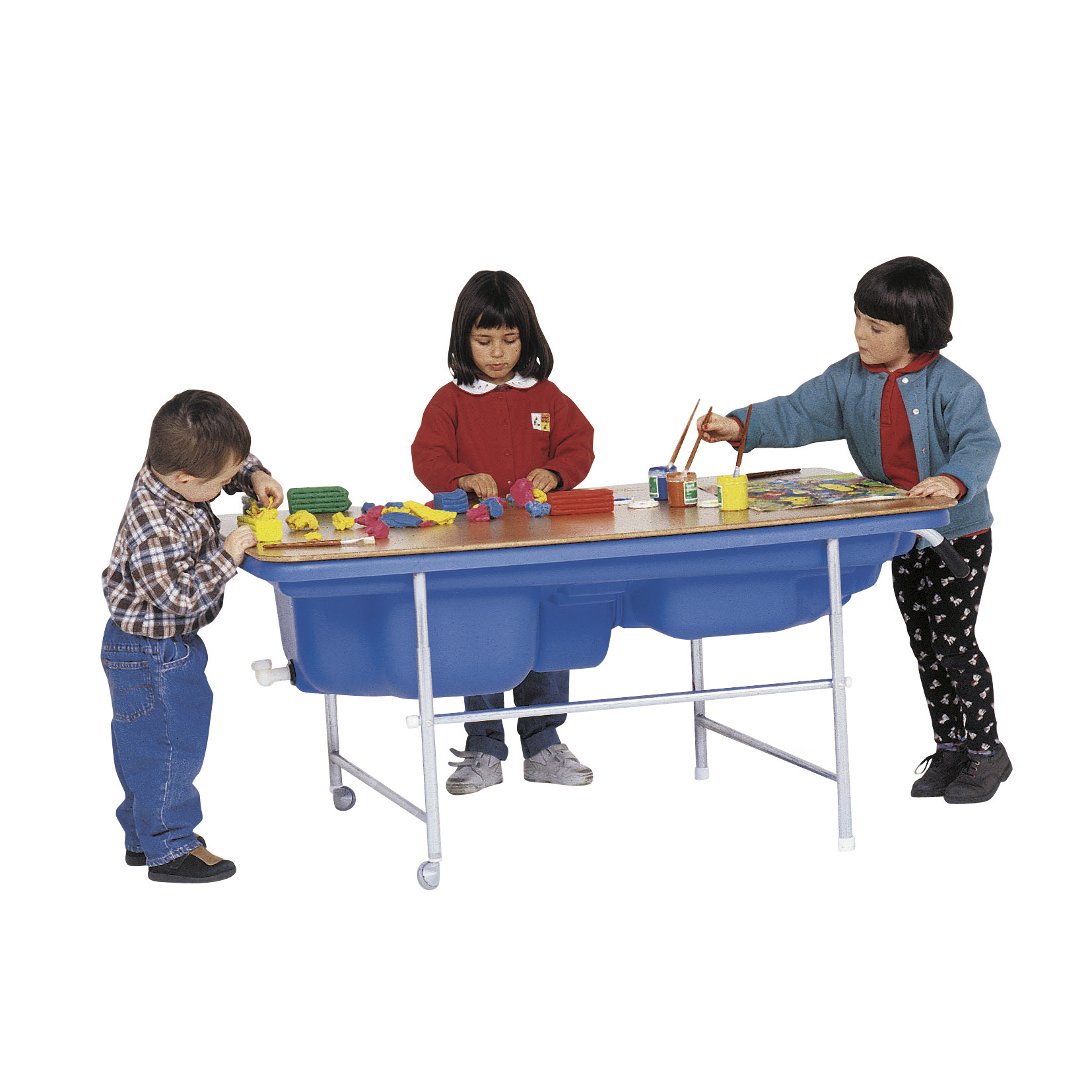 Couvercle pour grand bac à eau - plan de jeu