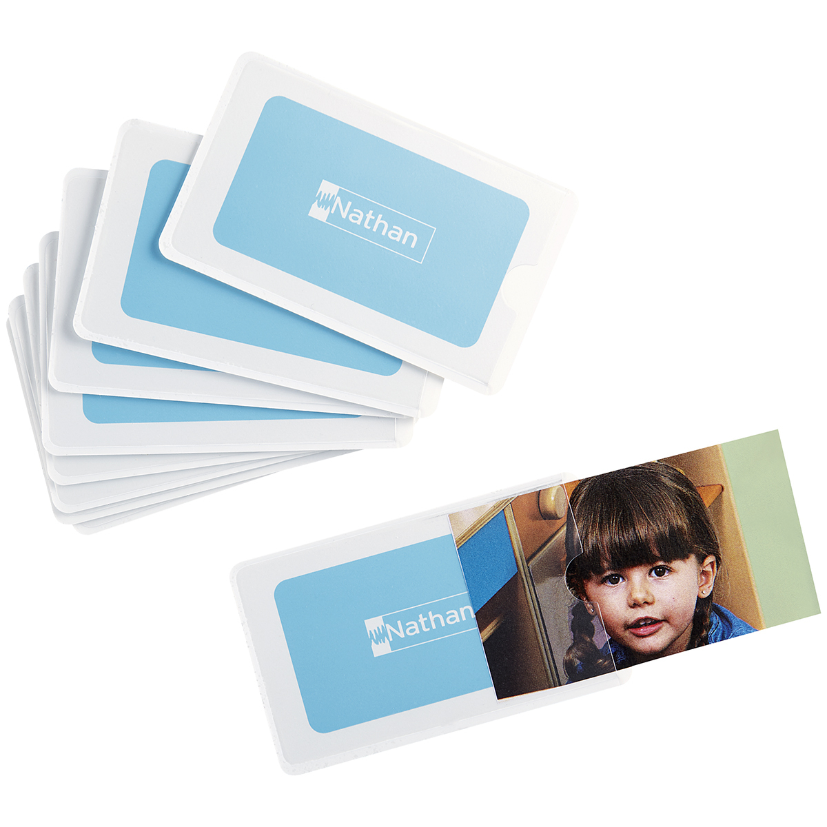 Porte-étiquettes repositionnable - petit format - lot de 15