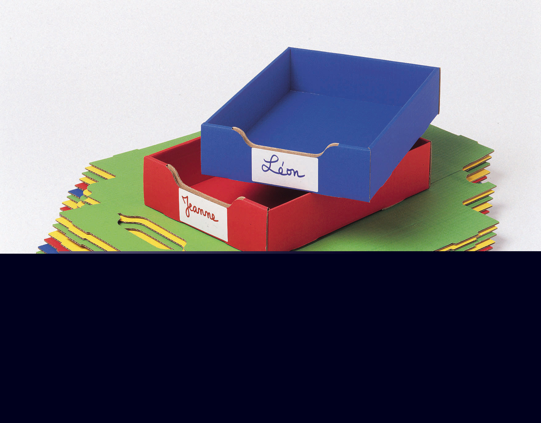 Casiers en carton - lot de 12