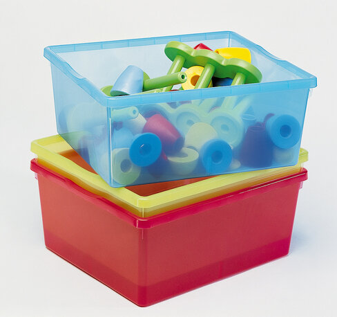 Bac profond multicolore - lot de 3