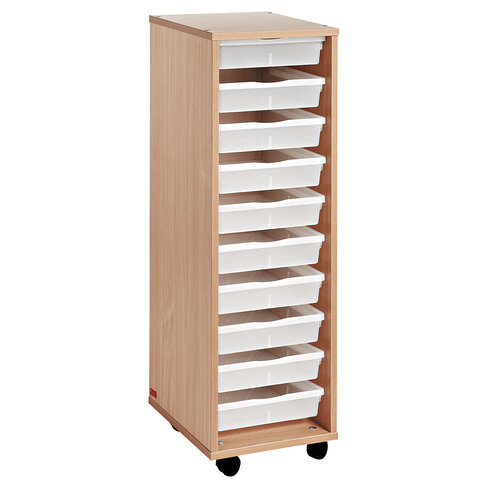 Colonne haute - bacs incolores - hêtre