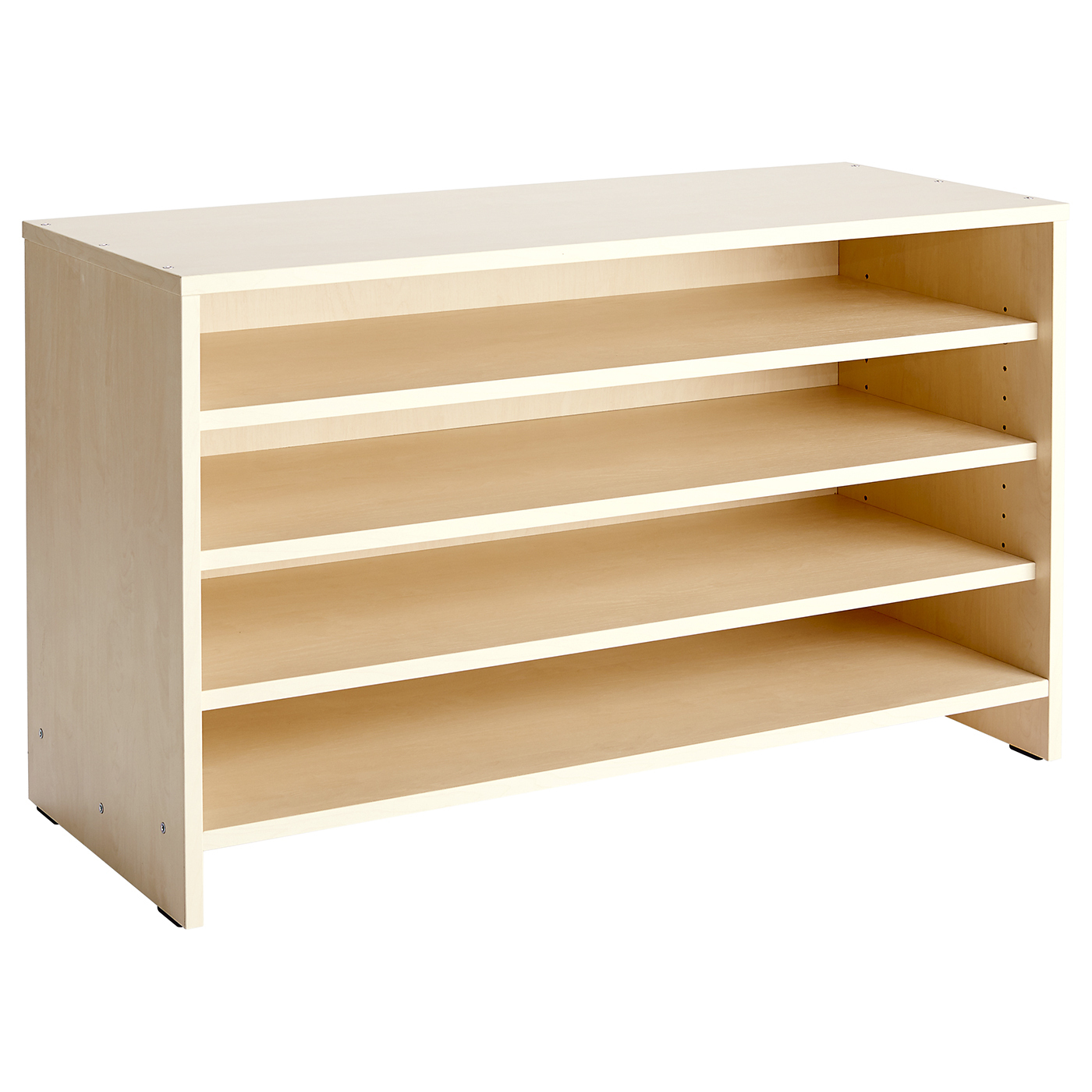 Meuble d'activités à étagères - bouleau