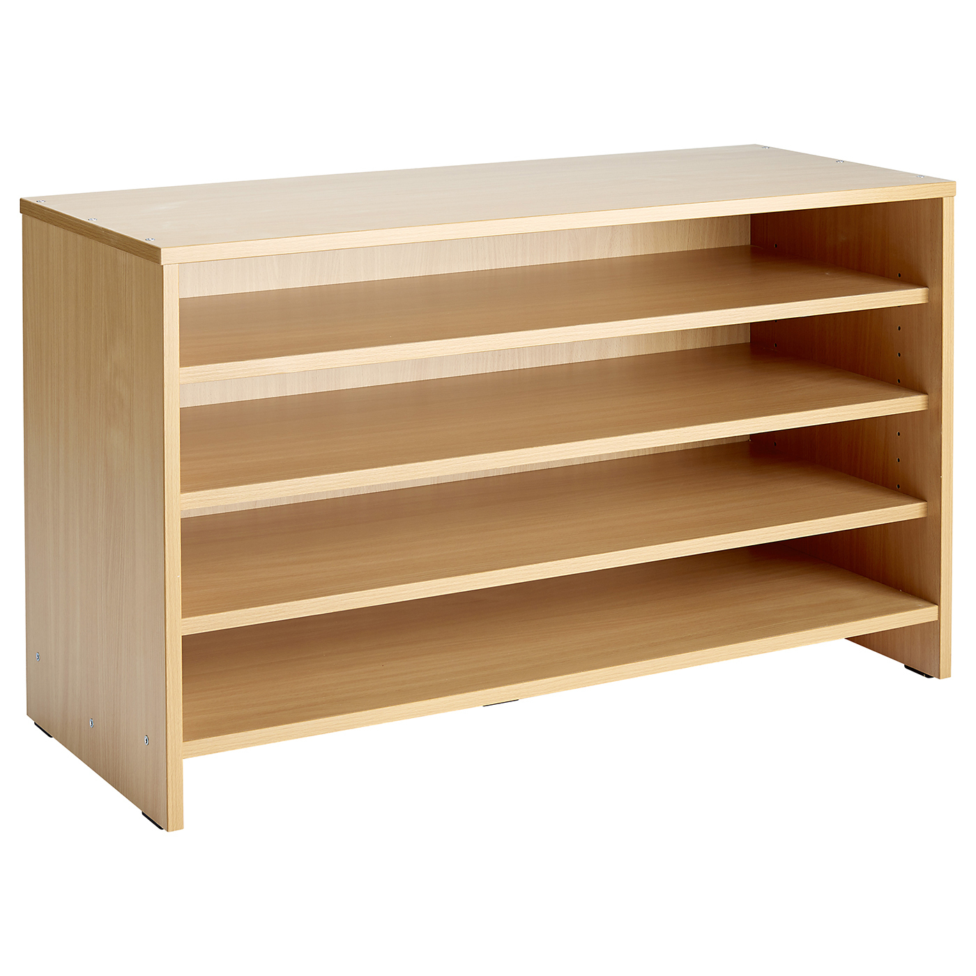 Meuble d'activités à étagères - hêtre