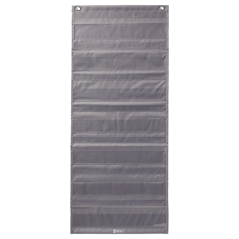 Pochette murale double face - lot de 4