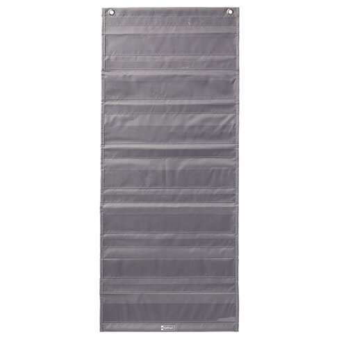 Pochette murale double face - lot de 4