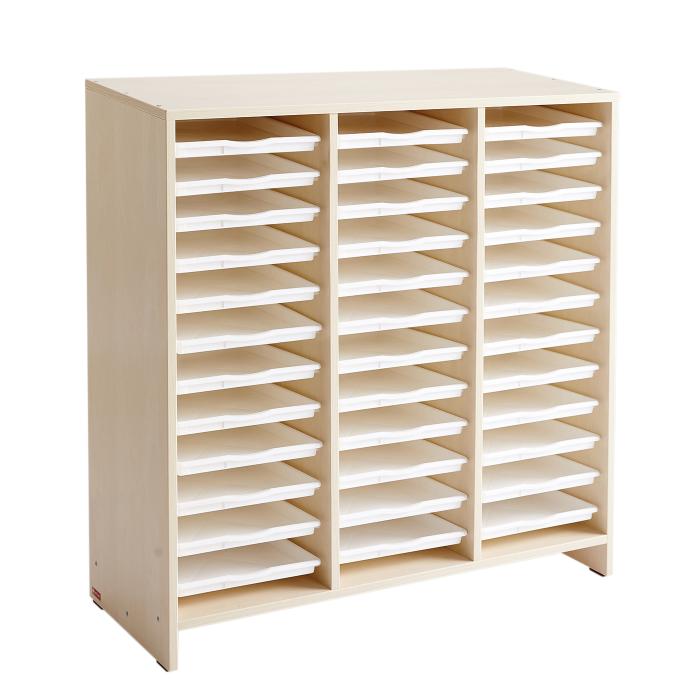 Meuble haut 36 plateaux - bouleau