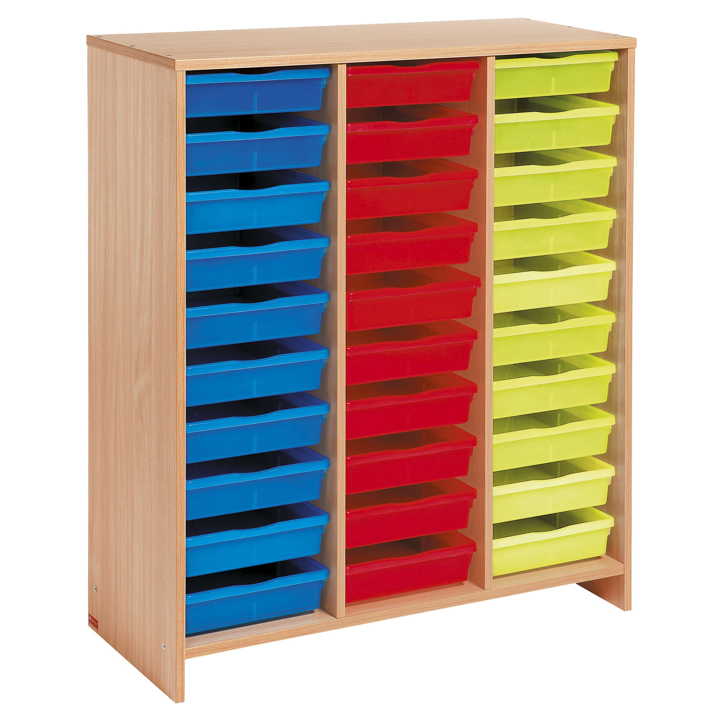 Meuble haut 30 bacs multico - hêtre